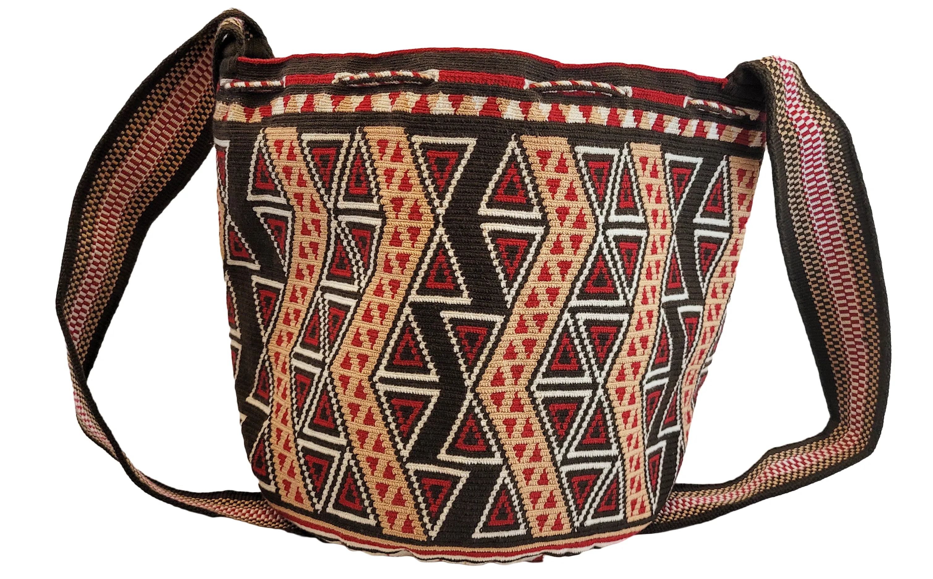 Adelynn Large One-Thread Handmade Wayuu Mochila Bag