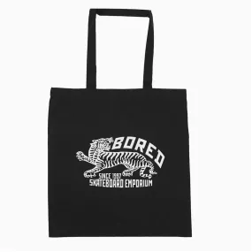 Bored of Southsea Tiger Emporium Tote Bag - Black