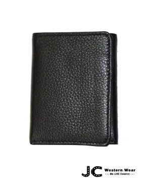 Brighton E70223 Mens Jefferson Tri-Fold Wallet Black