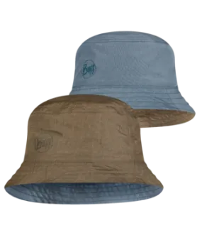 Buff Travel Bucket Hat / Zadok/Blue/Olive