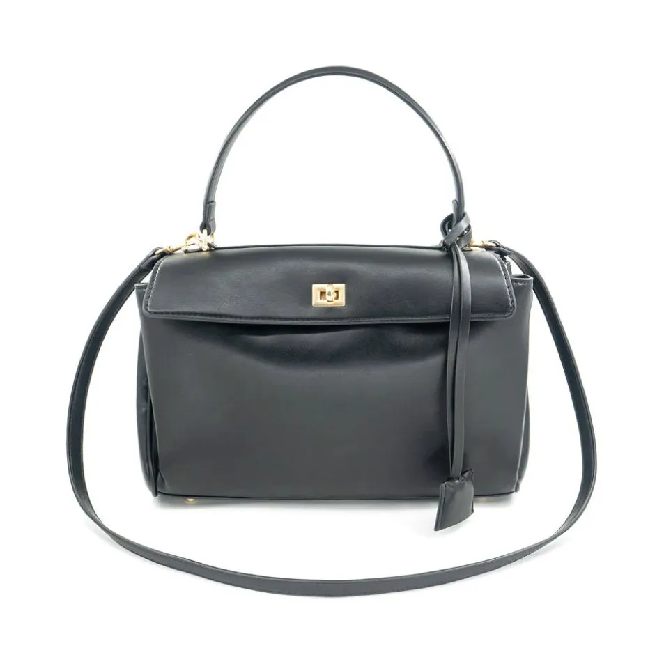 Caris Black Shoulder BC Bag