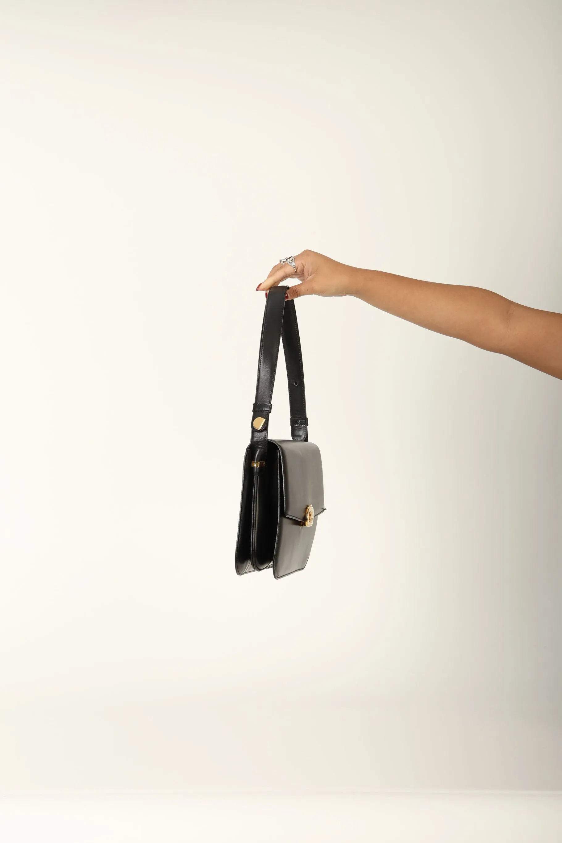 Celine Boxcalf Shoulder Bag