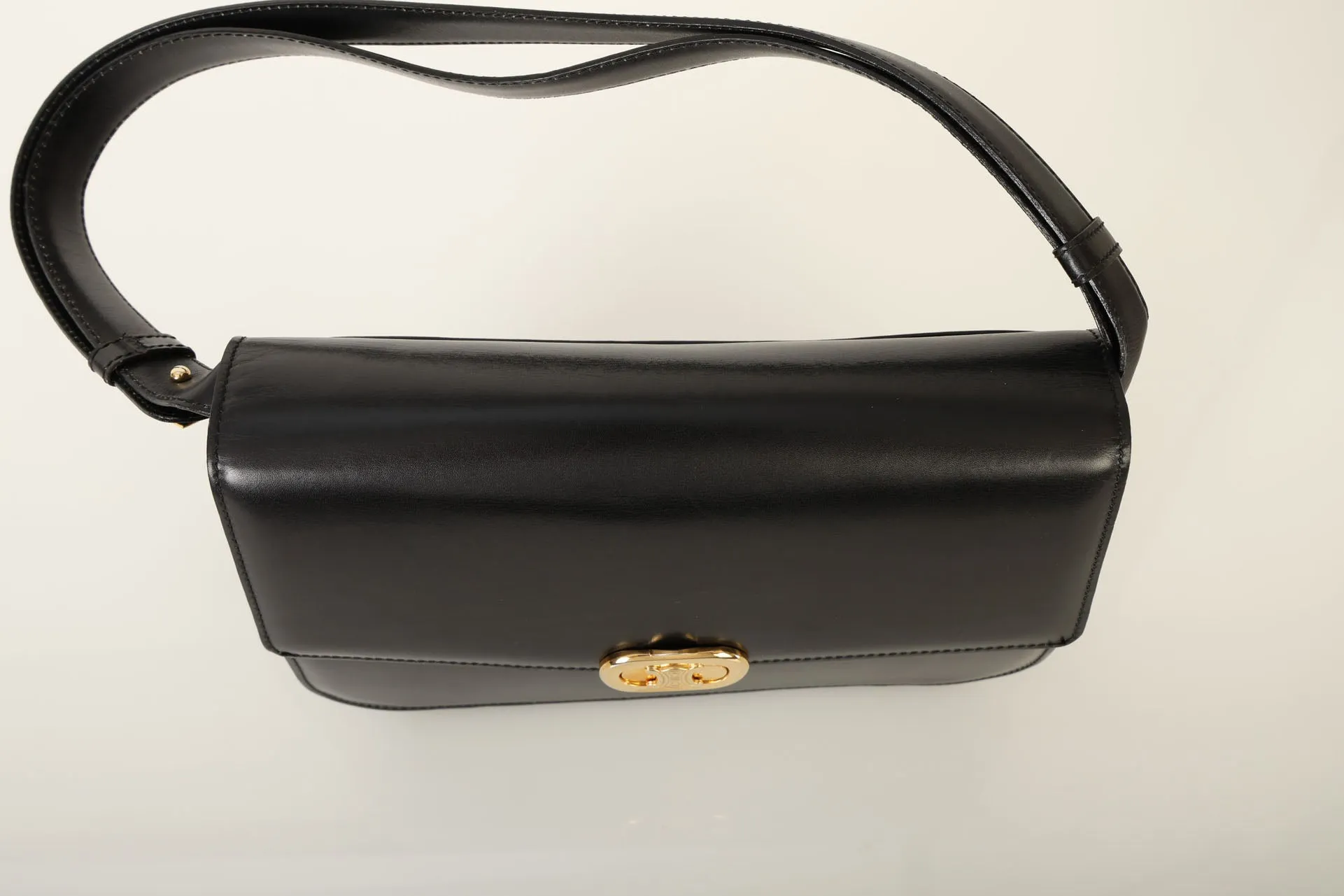 Celine Boxcalf Shoulder Bag