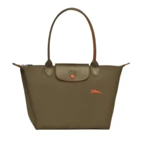 Longchamp Le Pliage Green Tote Bag Nylon Tote- Recycled Canvas