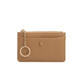 Lupe Nutmeg Vegan Card Case Wallet