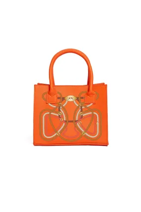 MINI MODERN TOTE - Hotmes (Tangerine Orange)