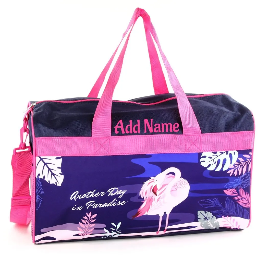 Personalized Kid's Travel Duffel Bag - Paradise