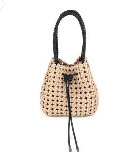 Reggie Beige Black BC Bag